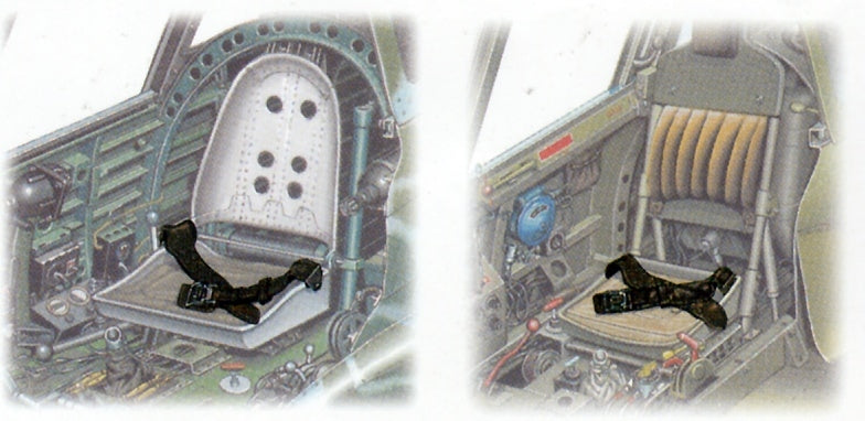 Fine Molds NC03 IJA Aircraft Seatbelt Set 1/48