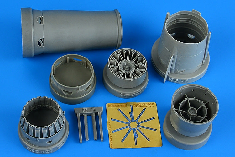 Aires 2269 MiG-21MF fighter bomber fishbed J exhaust nozzle - pack 1/32 Trumpeter