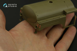 Quinta Studio QD48053 GMC CCKW 353 fuel truck 3D-Printed &amp;amp; colored Interior on decal paper (Tamiya) 1/48 – image 6