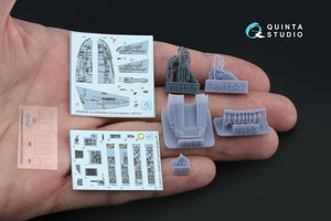 Quinta Studio QD+48438 Su-25SM/SM3 3D-Printed colored Interior on decal paper (Zvezda/Quinta Models/Arma Models) 1/48 – obrázek 2