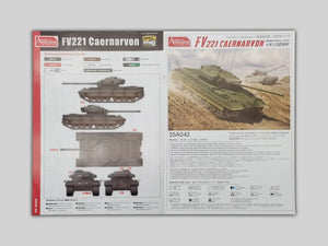 Amusing Hobby 35A042 FV221 Caernarvon British Heavy Tank 1/35 – Bild 5