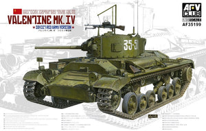 AFV Club 35199 British Infantry Tank Valentine Mk.IV - Soviet Version 1/35