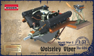 Moteur Roden 626 Wolseley W4A Viper 1/32