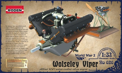 Moteur Roden 626 Wolseley W4A Viper 1/32