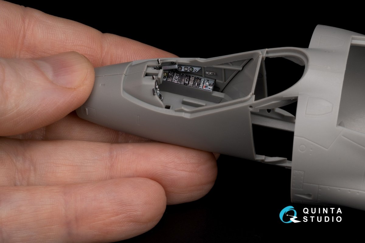 Quinta Studio QD48304 Harrier Gr.3 late 3D-Printed &amp;amp; colored Interior on decal paper (Kinetic) 1/48 – Bild 15