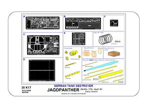 Aber 35K17 Sd,Kfz. 173 Jagdpanther-early version 1/35 – image 10