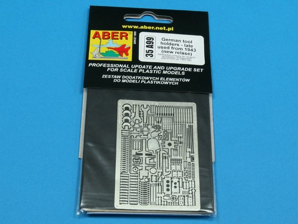 Aber 35A099 German tool holders late used from 1943 (new release) (1/35) – Bild 3
