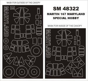 Montex SM48322 MARTIN 167 MARYLAND SPECIAL HOBBY