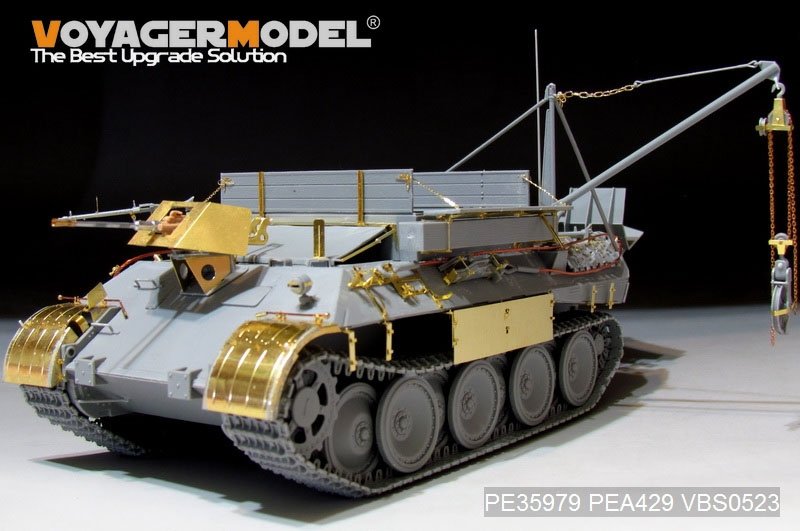 Voyager Model PE35979 WWII German Bergepanther Ausf.A (Early type,Panther A tool holders) Basic For TAKOM 2101 1/35 – Bild 3