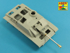 Aber 35L-059n German StuK.40 L/48 7.5 cm Barrel with middle muzzle brake for Stug.III, Ausf G - middle model (1/35) – image 8