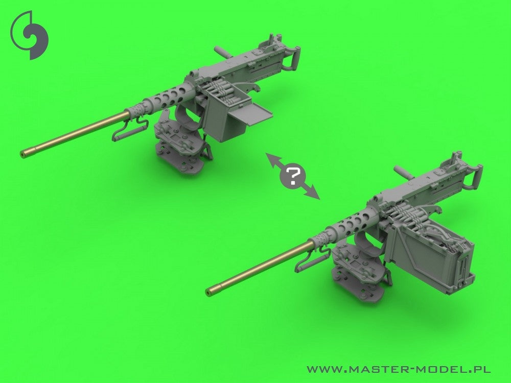 Master GM-35-073 Browning M2HB .50 cal (12.7mm) - for mounting on M49 ring (carriage D40721 / cradle D40733 / case D40731 or D90078) 1/35 – image 12