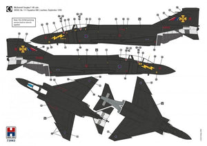 Hobby 2000 72082 F-4K Phantom FG.1 Late Vol.2 (Fujimi + Cartograf + Masks) 1/72