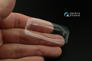 Quinta Studio QC48066 La-5FN vacuformed clear canopy, 1 pcs, (for Zvezda kit) 1/48 – imagen 5
