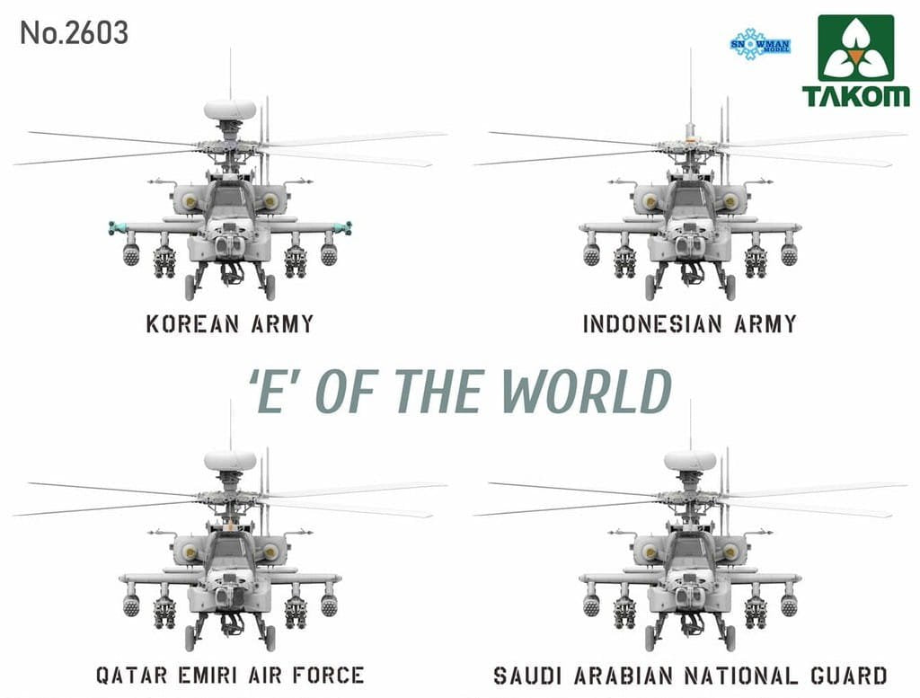 Takom 2603 E of the World AH-64E Attack Helicopter 1/35 – Bild 4