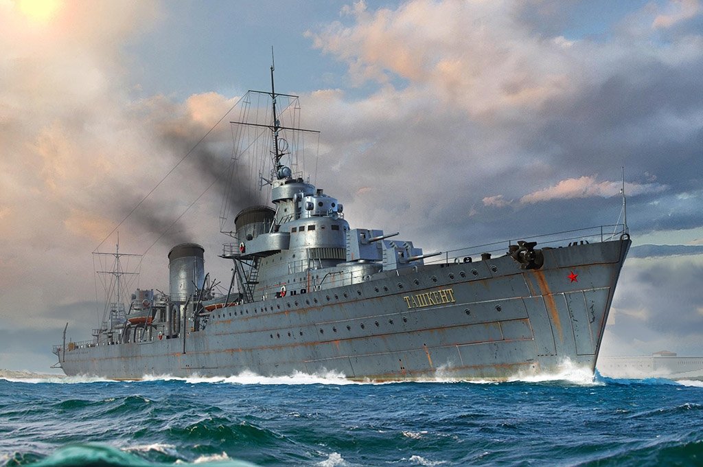 Trumpeter 06746 Soviet Destroyer Tashkent 1940 1/700