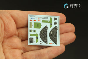 Quinta Studio QD32161 PT-13 Kaydet 3D-Printed &amp;amp; colored Interior on decal paper (Roden) 1/32 – Bild 4