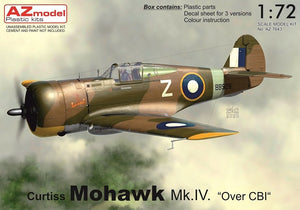 AZ Model AZ7643 Mohawk Mk.IV &amp;#39;Over CBI&amp;#39; 1/72