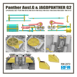 Rye Field Modèle 2072 Panther Ausf.G KIT D&amp;#39;AMÉLIORATION 1/35