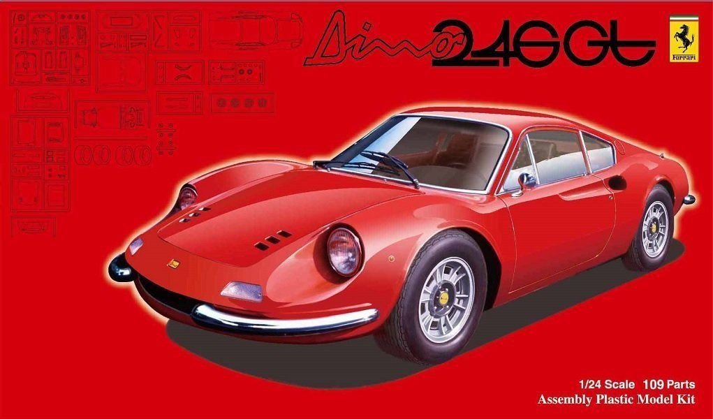 Fujimi 126234 FERRARI Dino 246GT (1/24) 