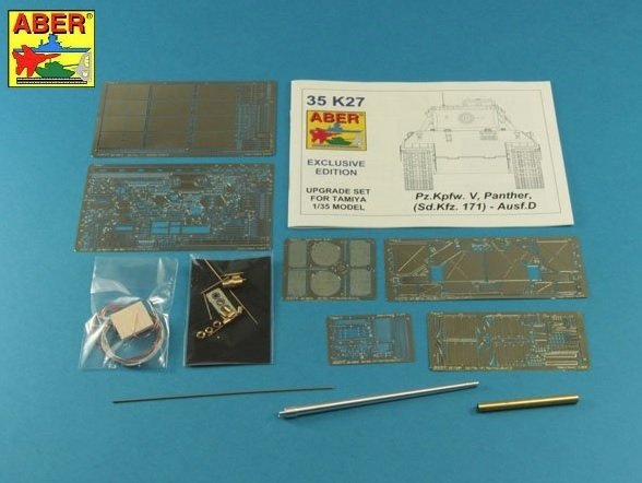 Aber 35K27 Pz.Kpfw.V Ausf. D (i.Kfz.171) Panther 1/35 – obrázek 2