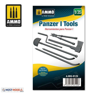 Ammo of Mig 8129 PANZER AND TOOLS 1/35