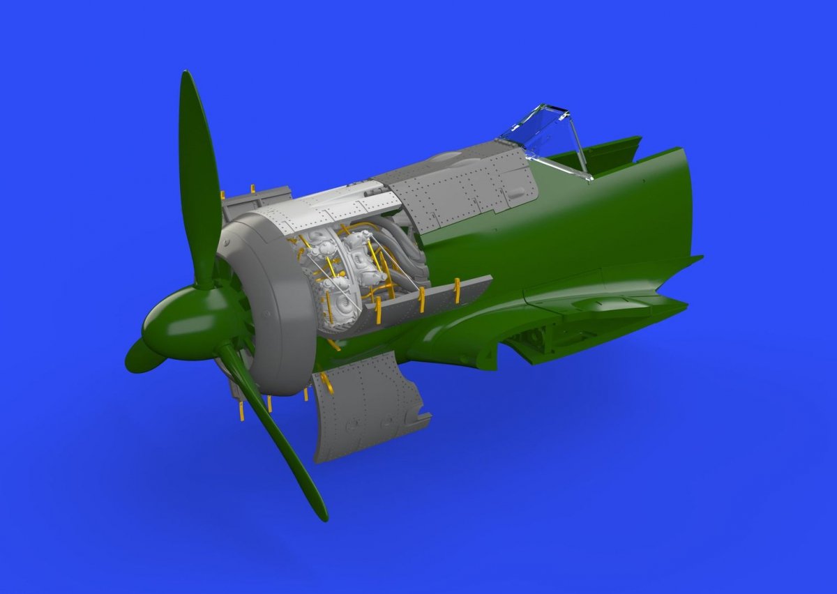 Moteur Eduard 672117 Fw 190A-5 EDUARD 1/72
