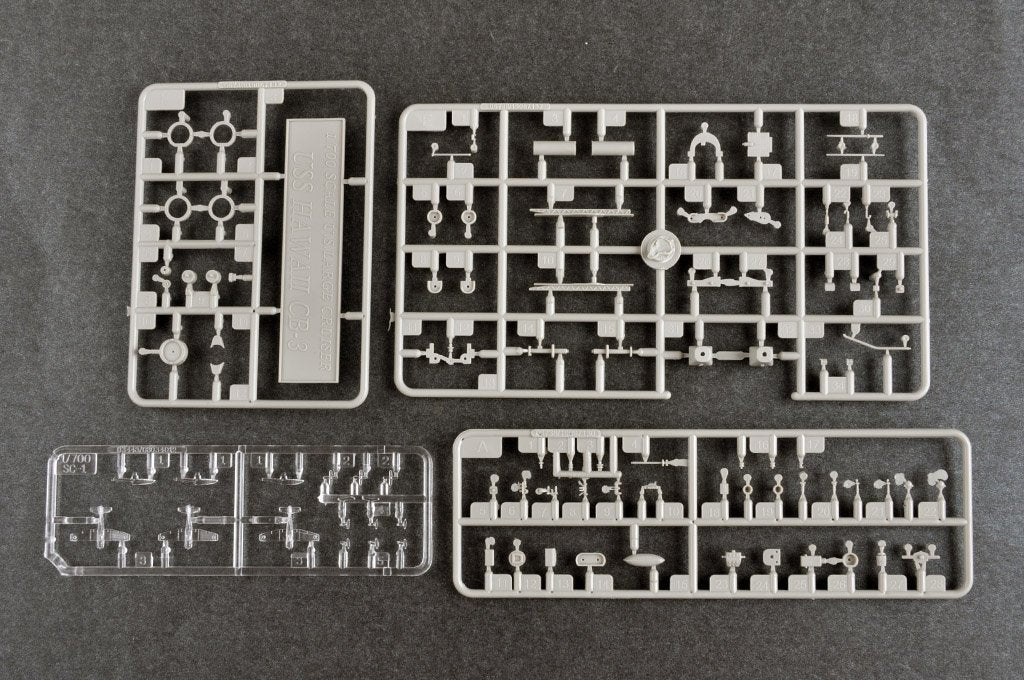 Trumpeter 06740 USS Hawaii CB-3 1/700 – imagen 12