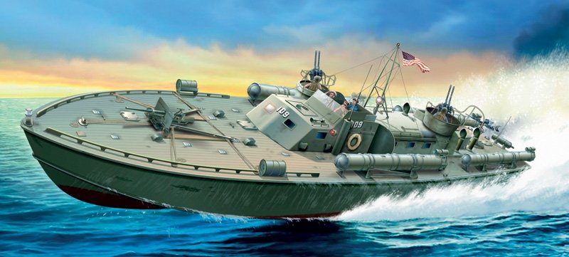 Italeri 5613 Motor Torpedo Boat PT 109 1/35