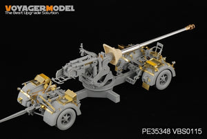 Voyager Model PE35348 WWII German PaK 43/3 L/71 with Behelfslafette For DRAGON 6522 1/35 – Bild 4