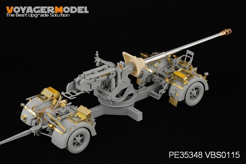 Voyager Model PE35348 WWII German PaK 43/3 L/71 with Behelfslafette For DRAGON 6522 1/35 – Bild 4