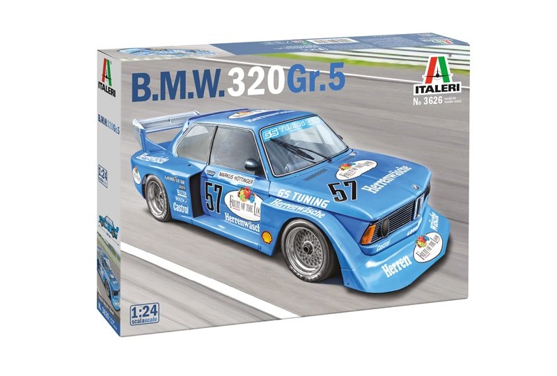 Italeri 3626 BMW 320 Group 5 1/24
