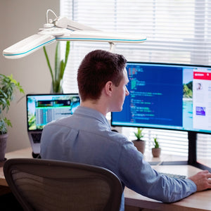 Lightcraft LC8020LED Double-Headed Versatile Task Lamp – image 5