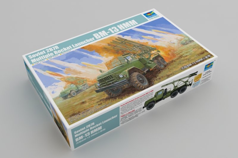 Trumpeter 01062 Soviet 2B7R Multiple Rocket Launcher BM-13 HMM 1/35 – image 2