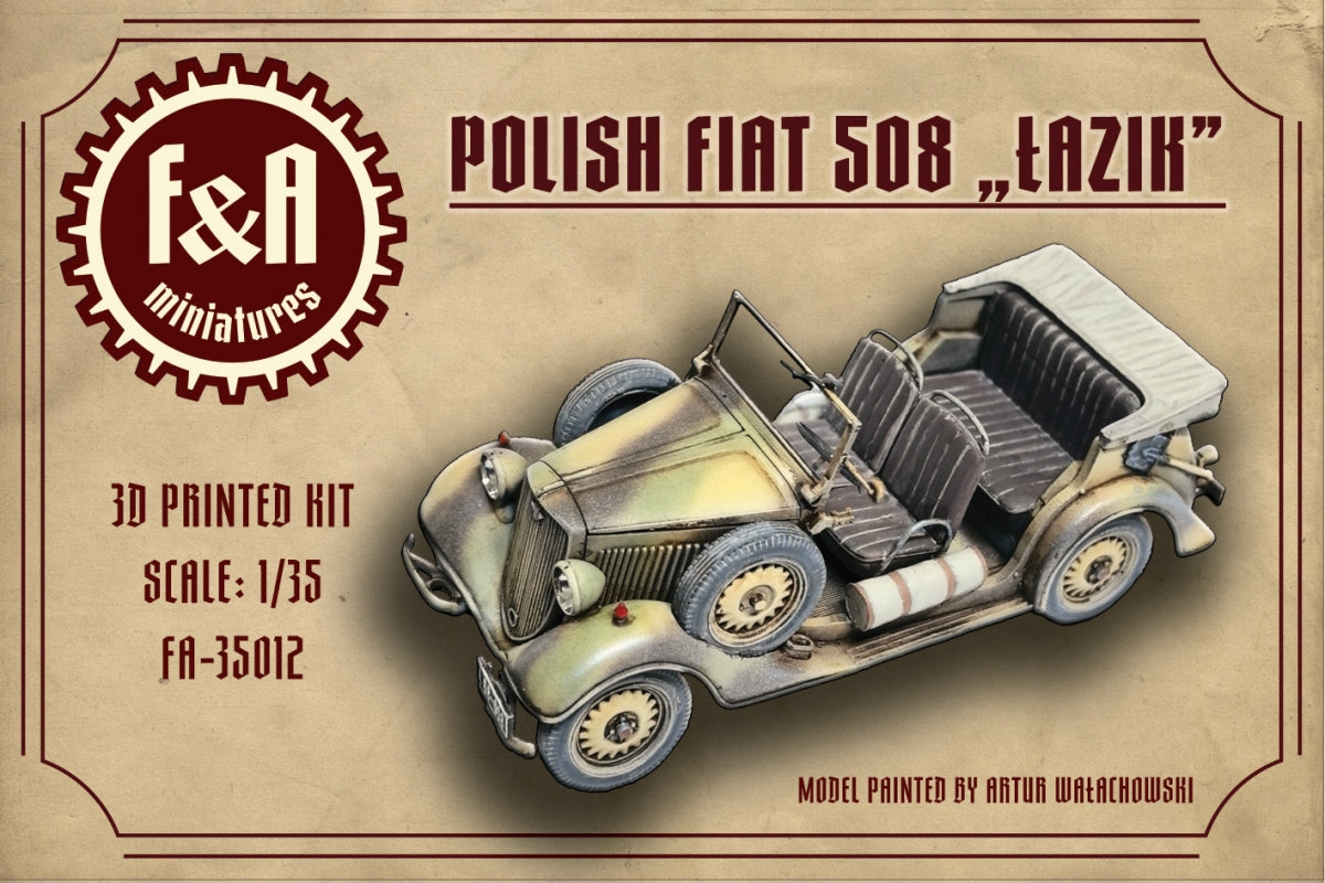 F&amp;amp;A Miniatures FA-35012 Fiat 508 Jeep 1/35
