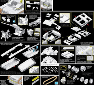 Dragon 6620 StuG. III F/8 Early Production Italy 1943 1/35 – obrázek 3