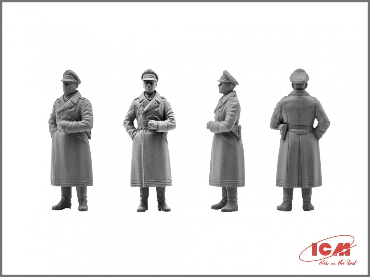 ICM DS4801 WWII Luftwaffe Airfield (Messerschmitt Bf-109F-4, Henschel Hs-126 B-1, German Luftwaffe Pilots and Groun) 1/48 – imagen 3