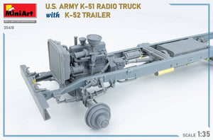 MiniArt 35418 US ARMY K-51 RADIO TRUCK WITH K-52 TRAILER. INTERIOR KIT 1/35 – image 19