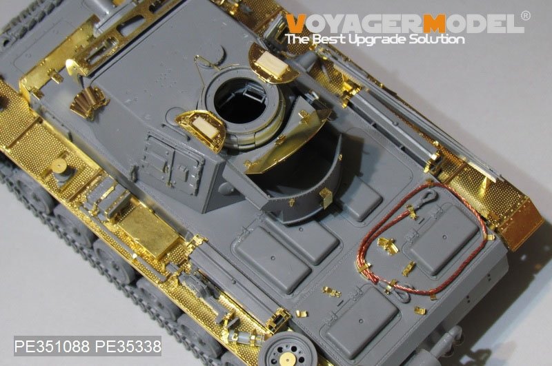 Voyager Model PE351088 WWII German Pz.KPfw.III Ausf.M basic Dragon 1/35 – immagine 4