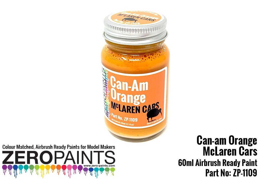Peinture orange Can-Am McLaren Zero Paints ZP-1109, 60 ml – image 2