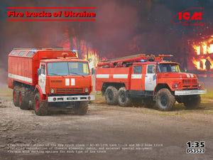 Camions de pompiers ukrainiens ICM DS3527 au 1/35