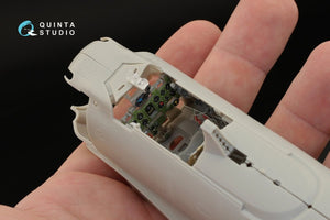 Quinta Studio QD32027 A6M5 (Nakajima prod.) 3D-Printed &amp;amp; colored Interior on decal paper (for Tamiya kit) 1/32 – immagine 7