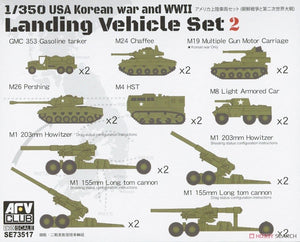 AFV Club SE73517 USA Korean War and WWII Landing Vehicle Set 1/350 – Bild 4