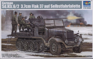 Trumpeter 05532 German Sd.Kfz.6/2 3.7cm Flak 37 auf Selbstfahrlafette 1/35