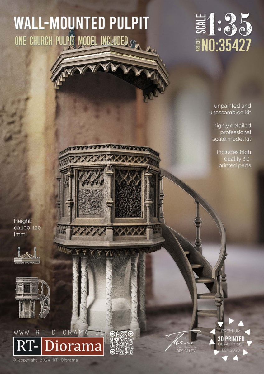 RT-Diorama 35427 Wall-Mounted Desktop 1/35