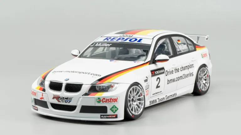Nunu PN24037 BMW 320si E90 2008 WTCC Brands Hatch Winner 1/24 – Bild 2