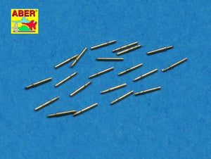 Aber 350L-26 Set of 20 pcs 12.7 mm (0.5in) Browning barrels for US Navy ships (1/350)