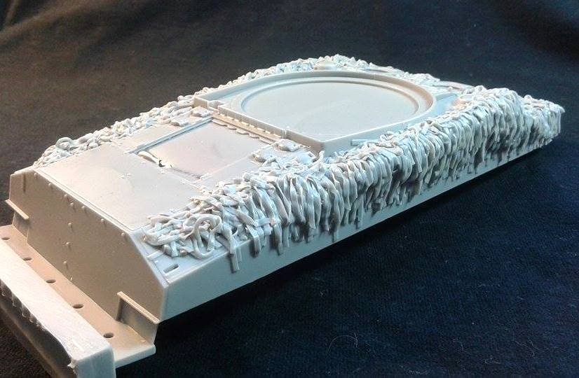 Panzer Art RE35-400 British Sherman III hull with hessian net 1/35 – obrázek 3