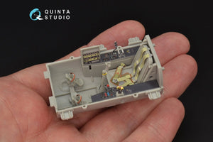 Quinta Studio QD32059 Me-262A 3D-Printed &amp;amp; colored Interior on decal paper (for Trumpeter kit) 1/32 – image 7