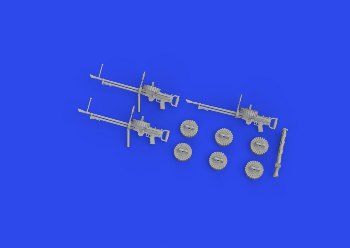 Eduard 648844 Anson Mk. I guns PRINT AIRFIX 1/48 – obrázek 2