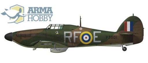 Arma Hobby 70020 Hawker Hurricane Mk.I Squadron 303 1/72 – obrázek 2